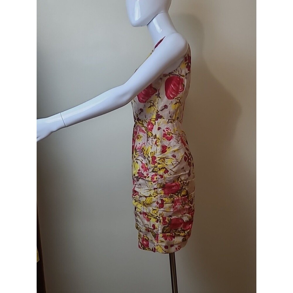 Donna Ricco Floral Sleeveless Knee Length Dress Size 2 Petite - Picture 2 of 8
